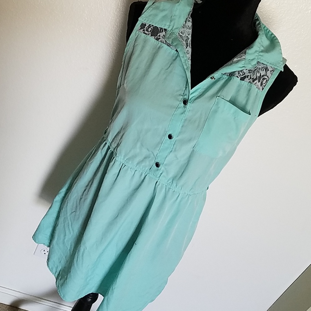 🔥3 for $30🔥 Sea Foam summer dress